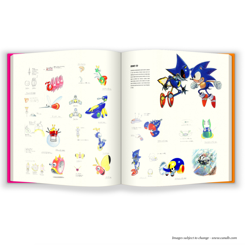 Illustration for article titled Sonic The Hedgehog's Fancy Coffee Table Art Book